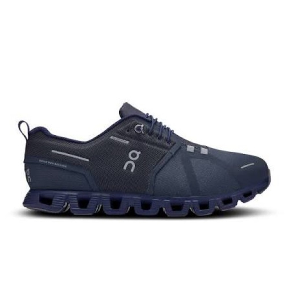 On Running Cloud 5 Waterproof Shoes - Navy/Ink